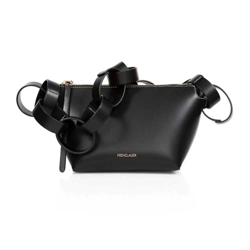 Frenzlauer Bowl Black Leather Shoulder Bag - Picture 2 of 10